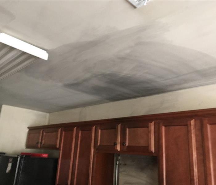 Fire damage to Kitchen